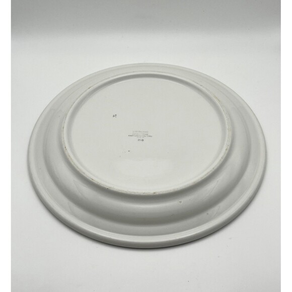 Vintage Sterling China 9.5” Dinner Plate Pink Floral USA 1950s Restaurant Ware - Picture 3 of 6